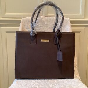 Joy All Leather Travel/Work Tote